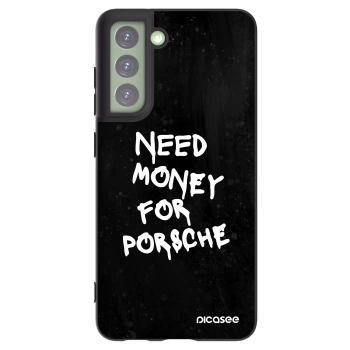 Picasee Samsung Galaxy S21 FE 5G Hülle - Schwarzes Silikon - Black Dollar