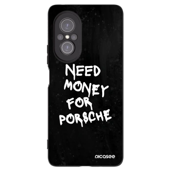 Picasee Huawei Nova 9 SE Hülle - Schwarzes Silikon - Black Dollar