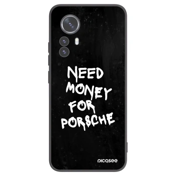Picasee Xiaomi 12 Pro Hülle - Schwarzes Silikon - Black Dollar