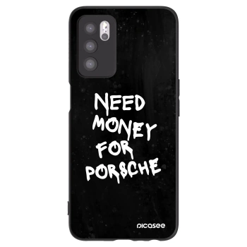 Picasee OPPO A16s Hülle - Schwarzes Silikon - Black Dollar