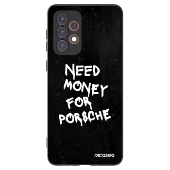 Picasee Samsung Galaxy A33 5G A336 Hülle - Schwarzes Silikon - Black Dollar