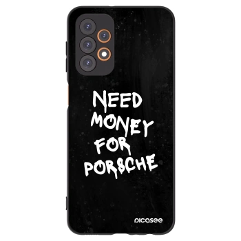 Picasee Samsung Galaxy A23 A235F 4G Hülle - Schwarzes Silikon - Black Dollar