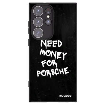 Picasee Samsung Galaxy S23 Ultra 5G Hülle - Schwarzes Silikon - Black Dollar