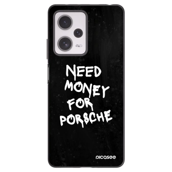 Picasee Xiaomi Redmi Note 12 Pro+ 5G Hülle - Schwarzes Silikon - Black Dollar