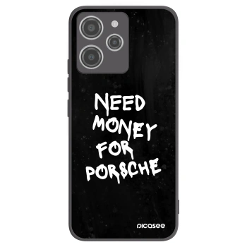 Picasee Xiaomi Redmi 12 4G Hülle - Schwarzes Silikon - Black Dollar