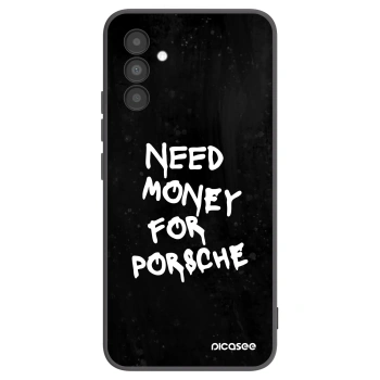 Picasee Samsung Galaxy A04s A047F Hülle - Schwarzes Silikon - Black Dollar