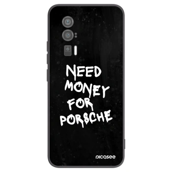 Picasee Xiaomi Poco F5 Pro 5G Hülle - Schwarzes Silikon - Black Dollar