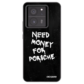 Picasee Xiaomi 13T Pro Hülle - Schwarzes Silikon - Black Dollar