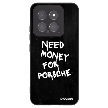 Picasee Xiaomi 14 Hülle - Schwarzes Silikon - Black Dollar