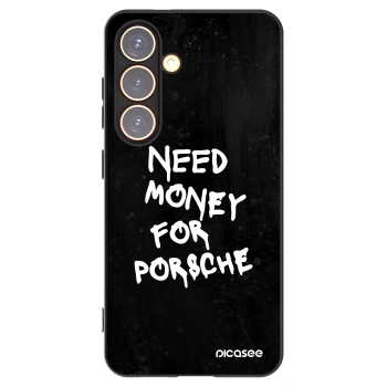 Picasee Samsung Galaxy S24 S921B 5G Hülle - Schwarzes Silikon - Black Dollar