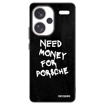 Picasee Xiaomi Redmi Note 13 Pro+ 5G Hülle - Schwarzes Silikon - Black Dollar