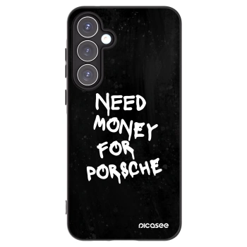 Picasee Samsung Galaxy A55 5G A556B Hülle - Schwarzes Silikon - Black Dollar