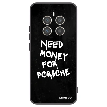 Picasee Realme 12 Pro 5G Hülle - Schwarzes Silikon - Black Dollar