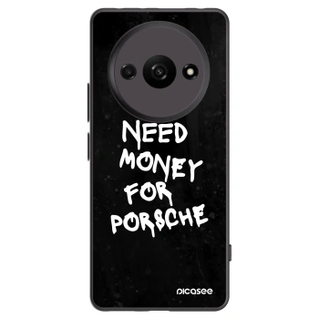 Picasee Xiaomi Redmi A3 Hülle - Schwarzes Silikon - Black Dollar