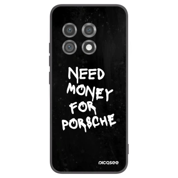 Picasee OnePlus 11 5G Hülle - Schwarzes Silikon - Black Dollar