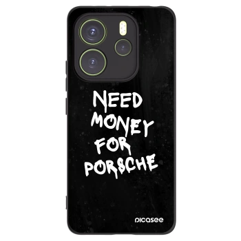 Picasee Xiaomi Redmi Note 14 4G Hülle - Schwarzes Silikon - Black Dollar