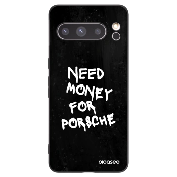 Picasee Google Pixel 8 Pro Hülle - Schwarzes Silikon - Black Dollar