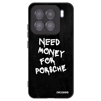 Picasee Xiaomi 15 Hülle - Schwarzes Silikon - Black Dollar