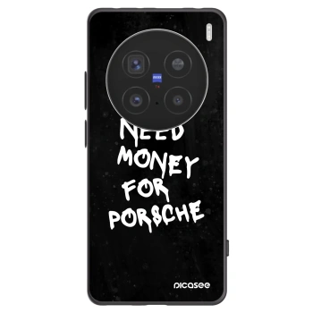 Picasee Vivo X200 Pro Hülle - Schwarzes Silikon - Black Dollar