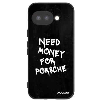 Picasee Google Pixel 9a Hülle - Schwarzes Silikon - Black Dollar