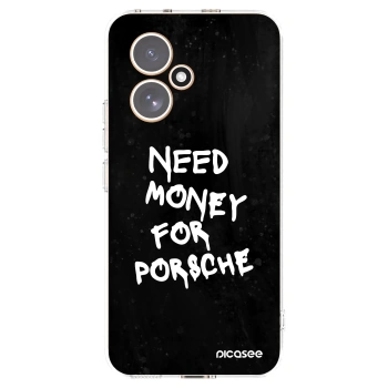 Picasee Honor 400 5G Hülle - Transparentes Silikon - Black Dollar