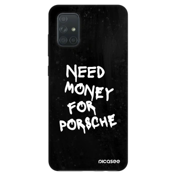 Hülle für Samsung Galaxy A71 A715F - Black Dollar