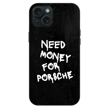 Hülle für Apple iPhone 15 Plus - Black Dollar