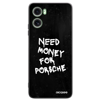 Picasee Motorola Moto G06 Hülle - Schwarzes Silikon - Black Dollar