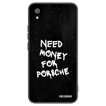 Picasee Xiaomi Redmi 7A Hülle - Schwarzes Silikon - Black Dollar