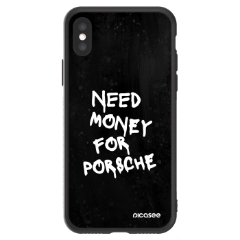 Picasee ULTIMATE CASE für Apple iPhone X/XS - Black Dollar