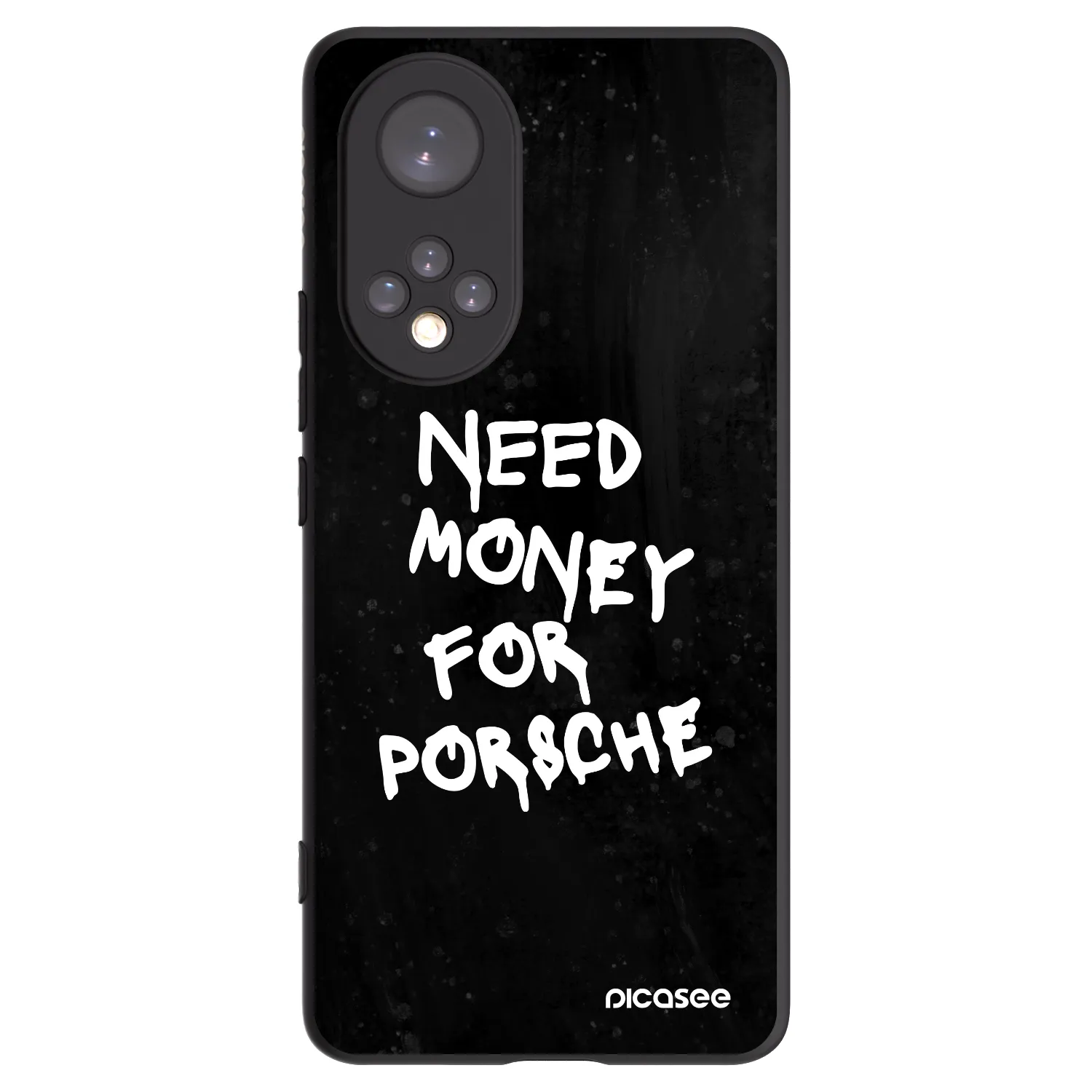 Picasee Huawei Nova 9 Hülle - Schwarzes Silikon - Black Dollar