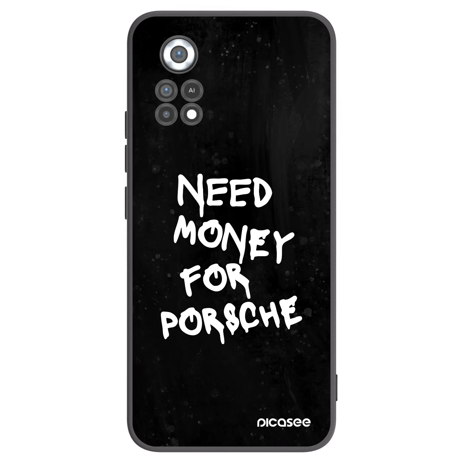 Picasee Xiaomi Poco X4 Pro 5G Hülle - Schwarzes Silikon - Black Dollar