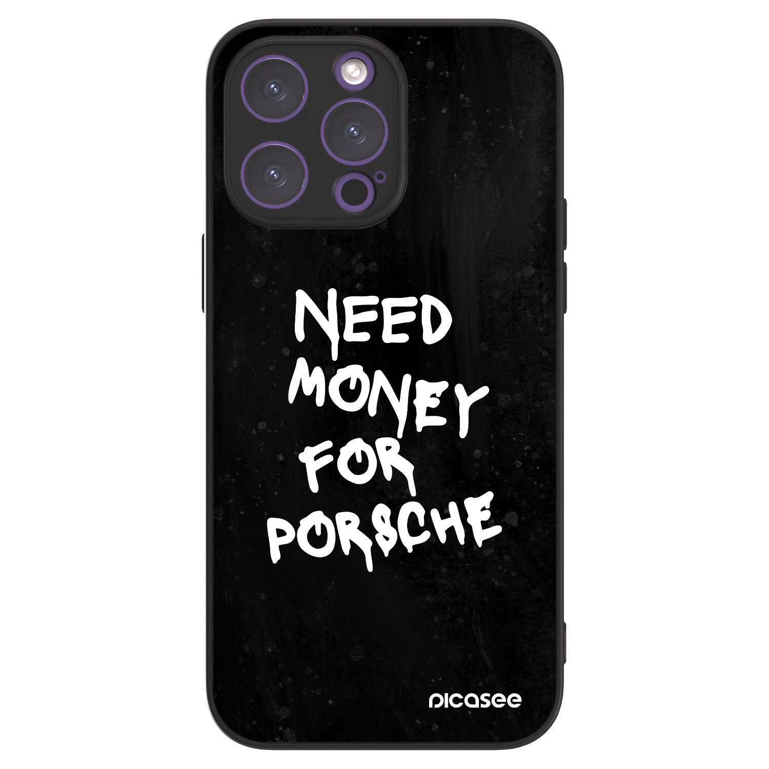 Picasee ULTIMATE CASE MagSafe für Apple iPhone 14 Pro Max - Black Dollar
