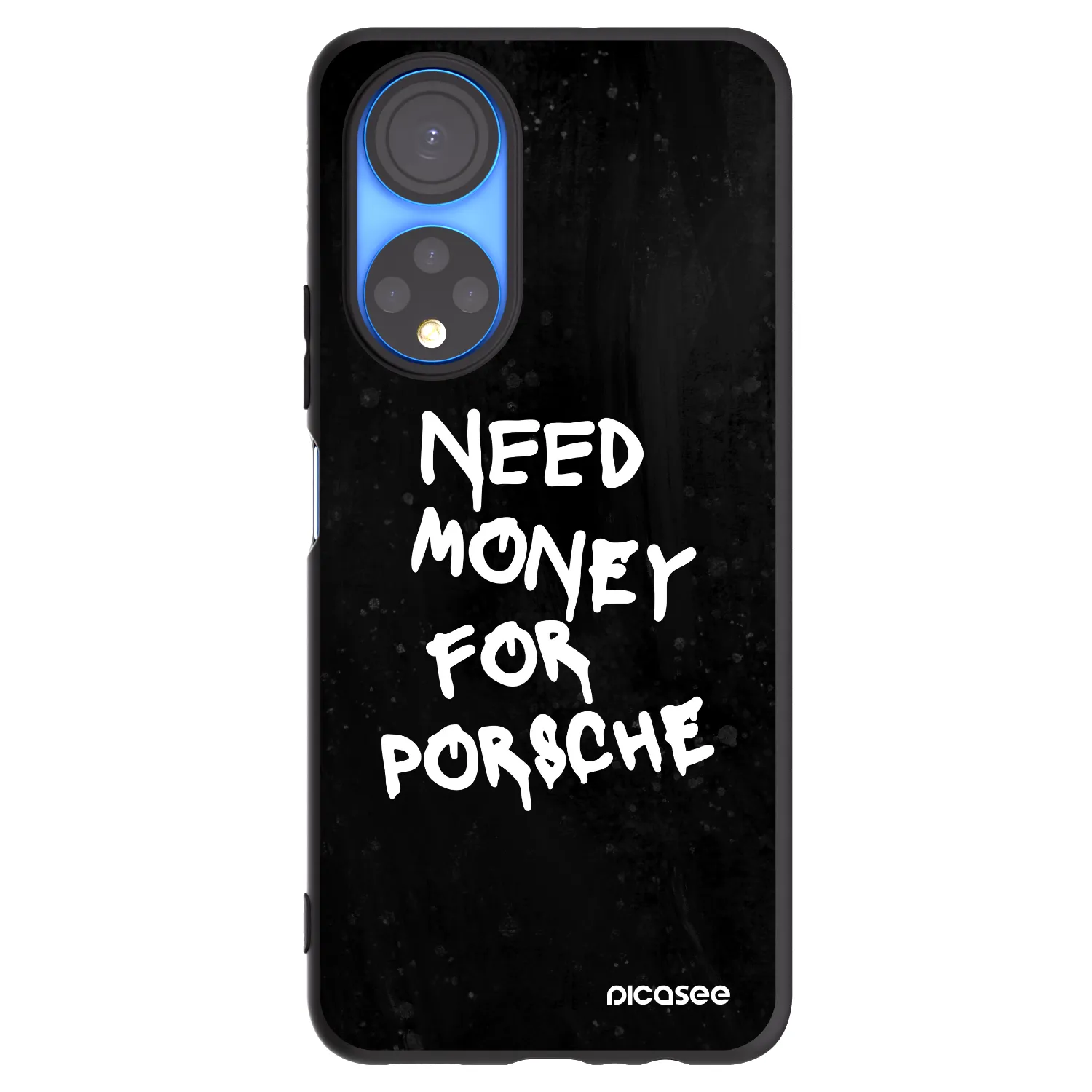 Picasee Honor X7 Hülle - Schwarzes Silikon - Black Dollar