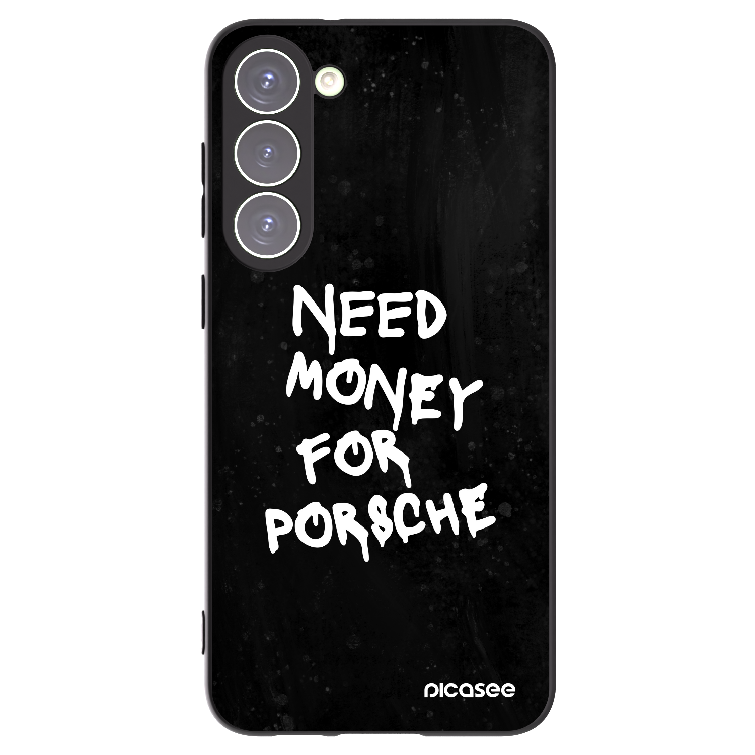 Picasee Samsung Galaxy S23+ 5G Hülle - Schwarzes Silikon - Black Dollar