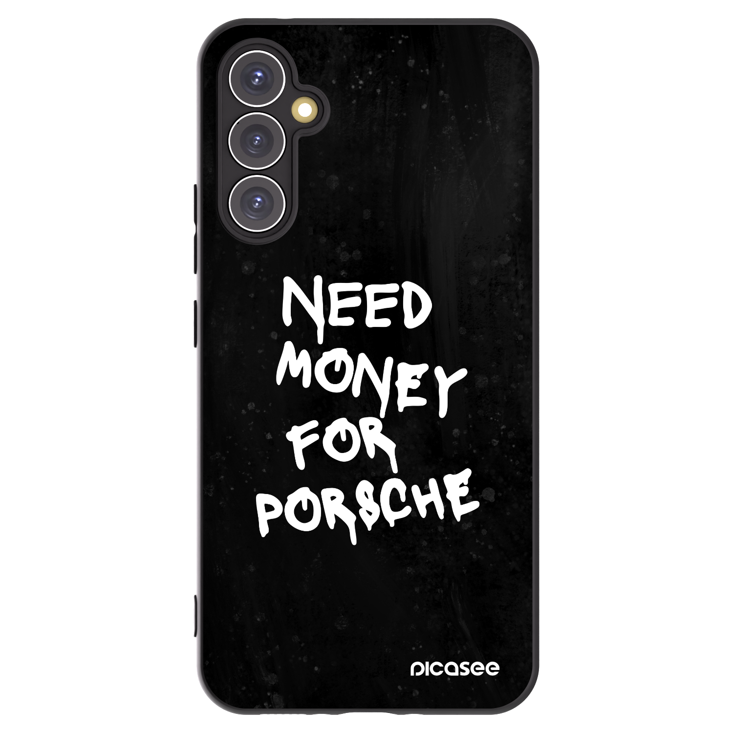 Picasee Samsung Galaxy A34 5G A346B Hülle - Schwarzes Silikon - Black Dollar