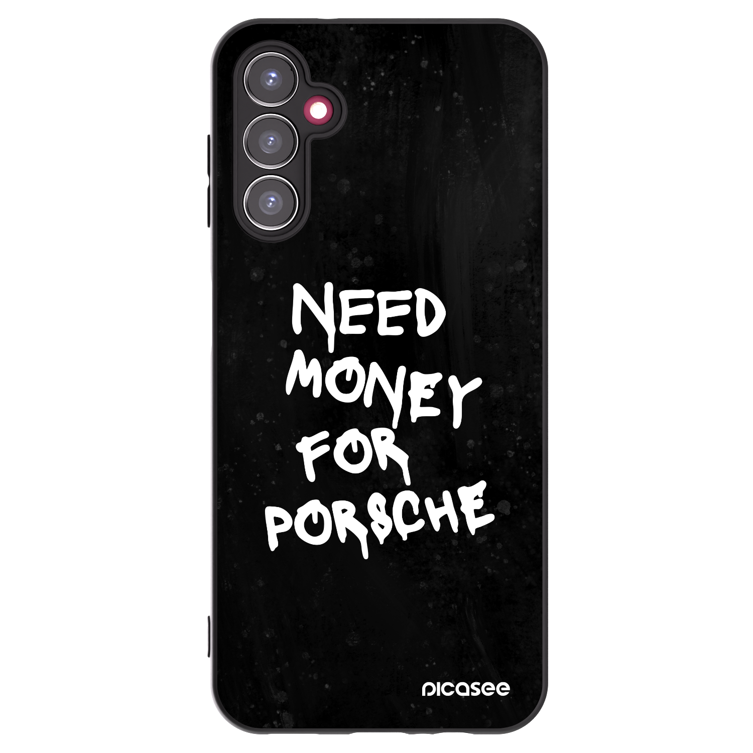 Picasee Samsung Galaxy A14 4G A145R Hülle - Schwarzes Silikon - Black Dollar