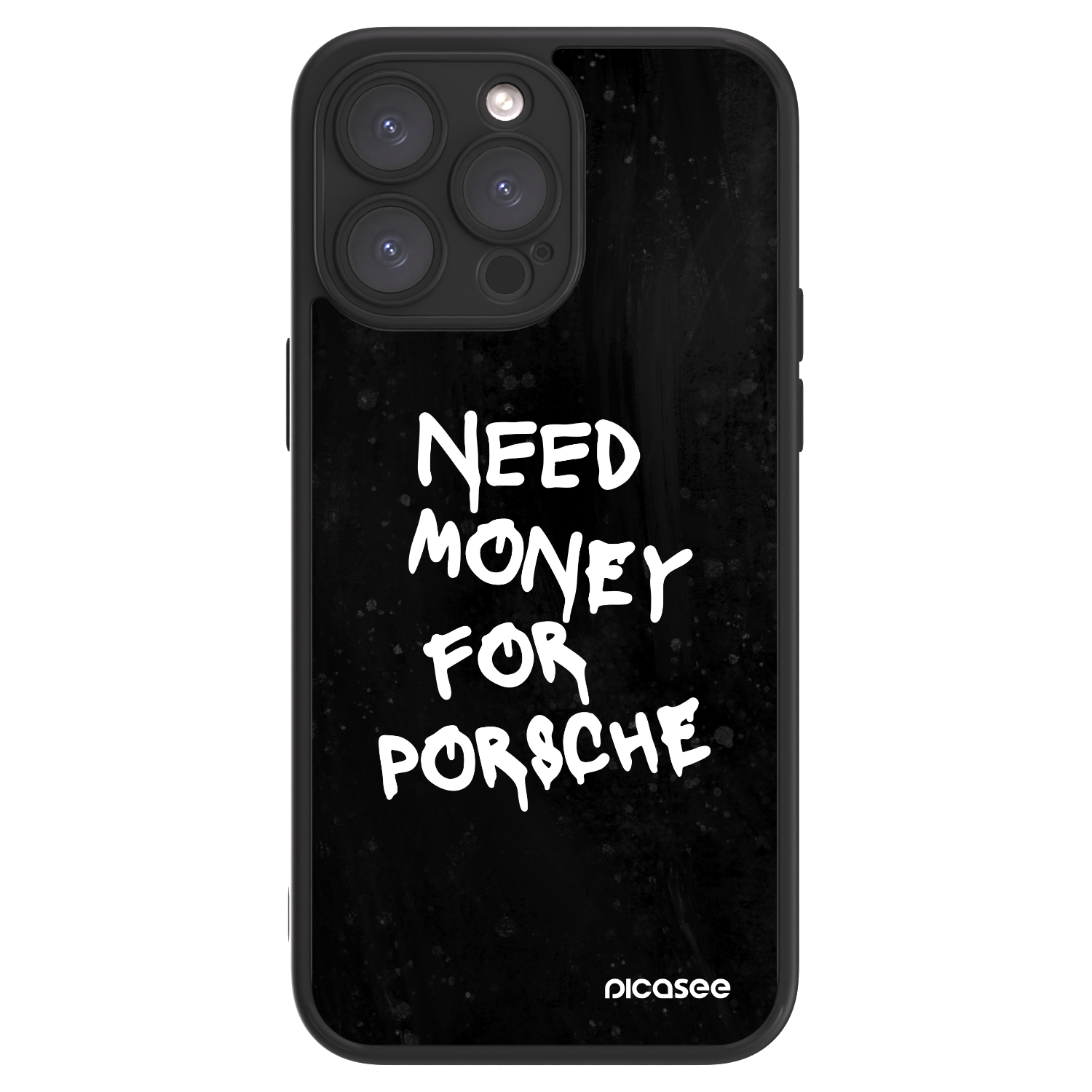 Picasee ULTIMATE CASE MagSafe für Apple iPhone 15 Pro Max - Black Dollar