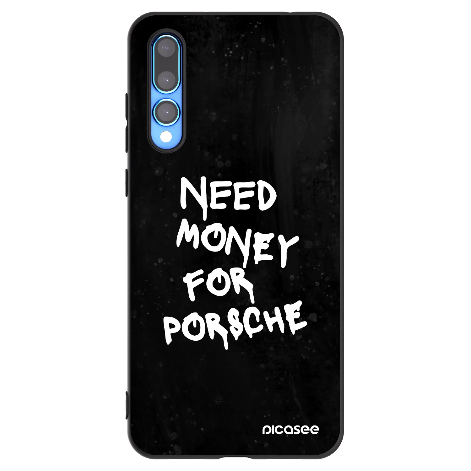 Picasee Huawei P20 Pro Hülle - Schwarzes Silikon - Black Dollar