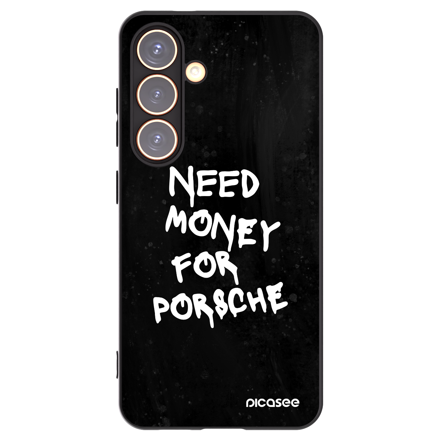 Picasee Samsung Galaxy S24 S921B 5G Hülle - Schwarzes Silikon - Black Dollar