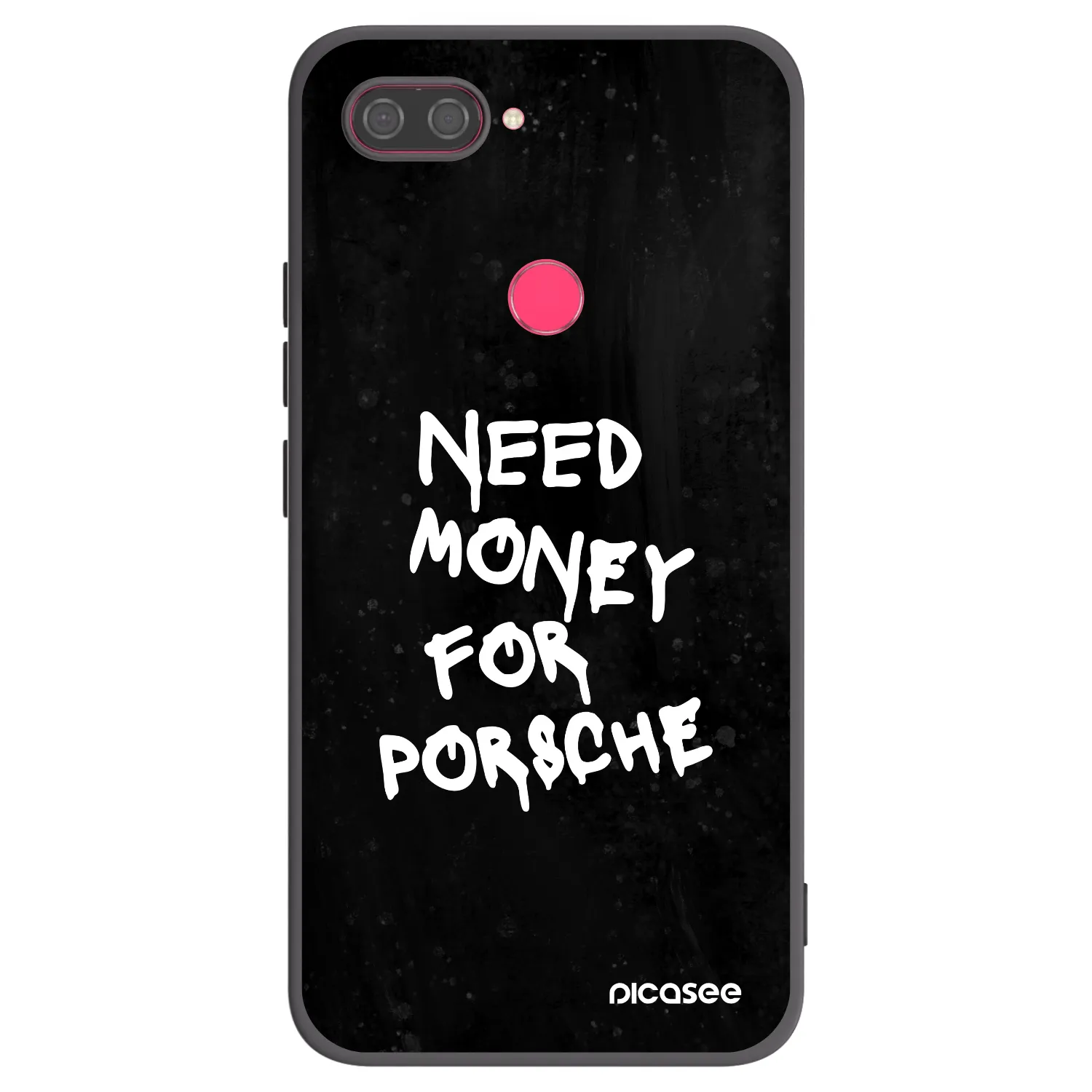 Picasee Xiaomi Mi 8 Lite Hülle - Schwarzes Silikon - Black Dollar