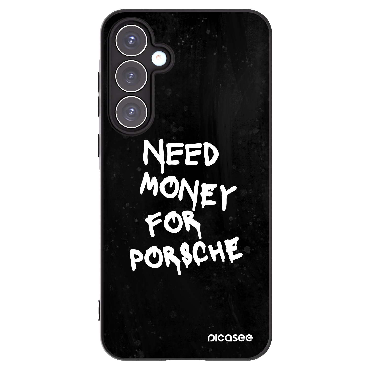 Picasee Samsung Galaxy A55 5G A556B Hülle - Schwarzes Silikon - Black Dollar