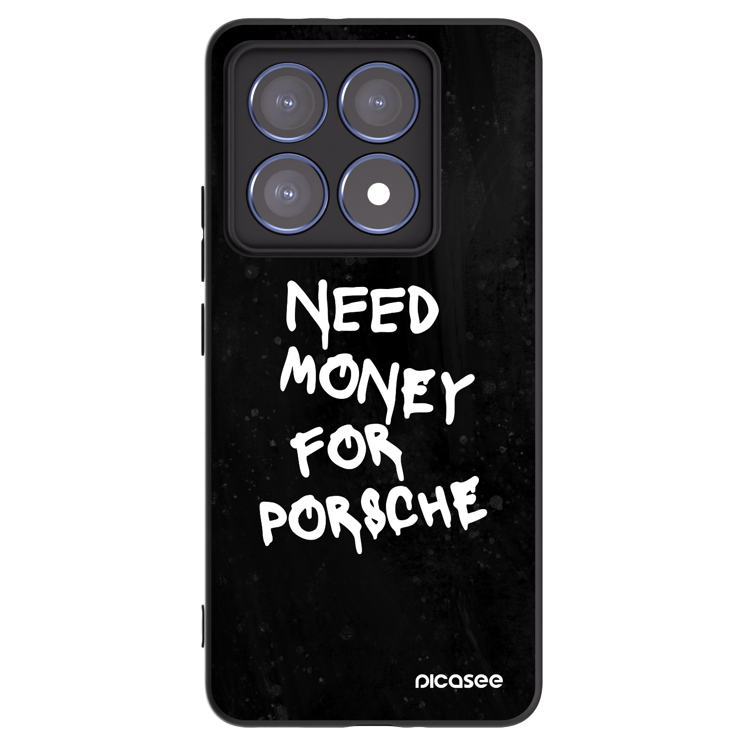 Picasee Xiaomi 14T Pro Hülle - Schwarzes Silikon - Black Dollar