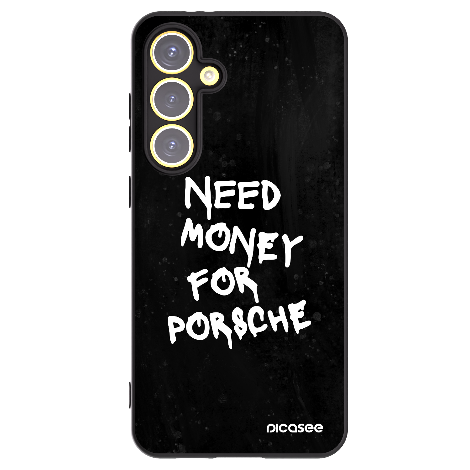 Picasee Samsung Galaxy S24 FE S721B Hülle - Schwarzes Silikon - Black Dollar