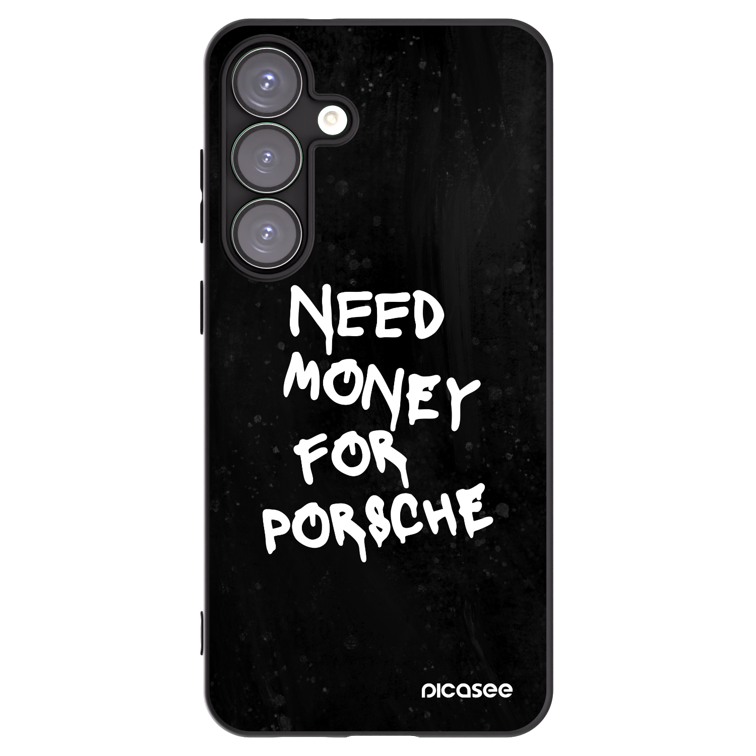 Picasee Samsung Galaxy S25+ 5G Hülle - Schwarzes Silikon - Black Dollar