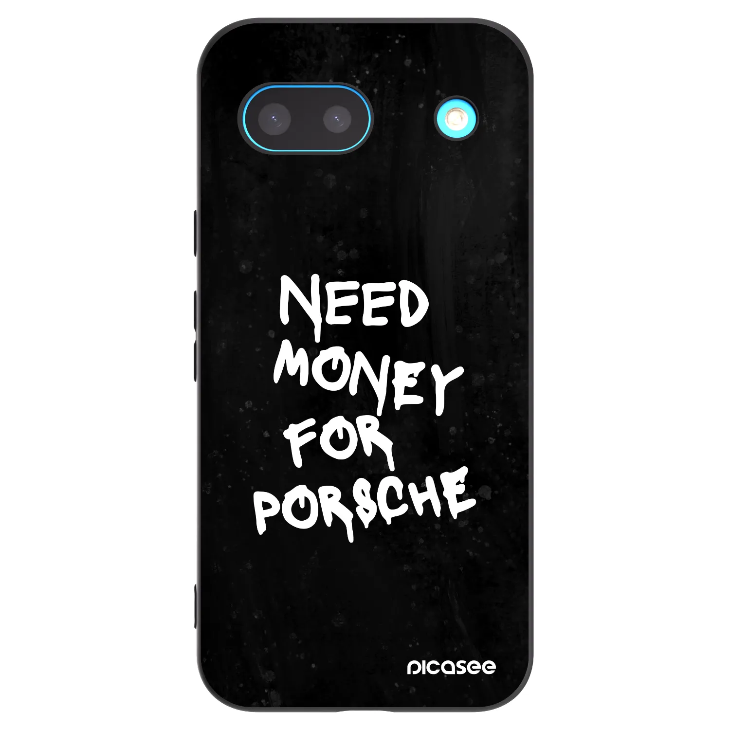 Picasee Google Pixel 8a Hülle - Schwarzes Silikon - Black Dollar