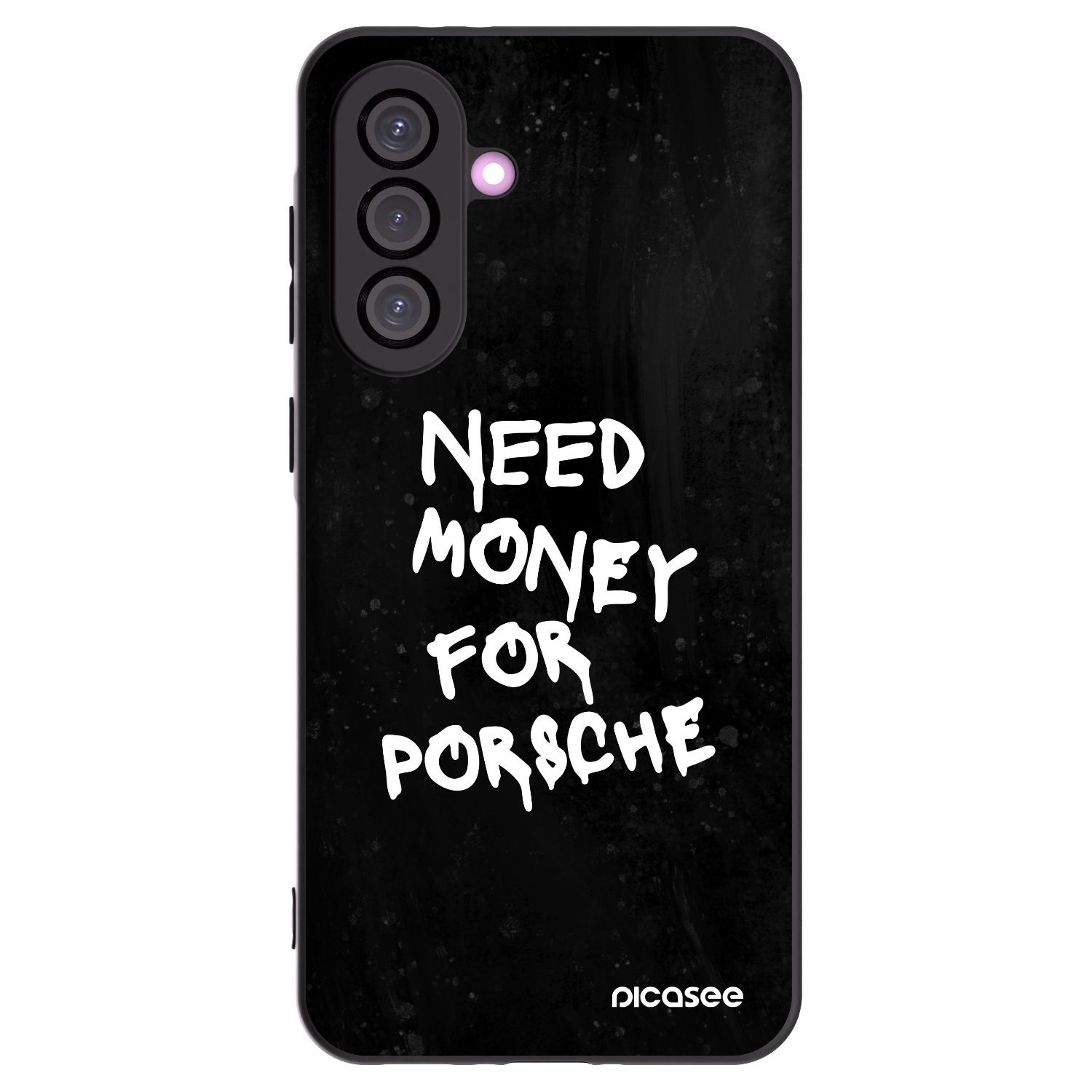 Picasee Samsung Galaxy A36 5G Hülle - Schwarzes Silikon - Black Dollar