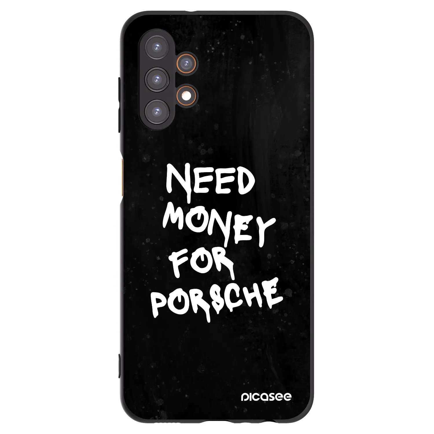Picasee Samsung Galaxy A13 5G Hülle - Schwarzes Silikon - Black Dollar