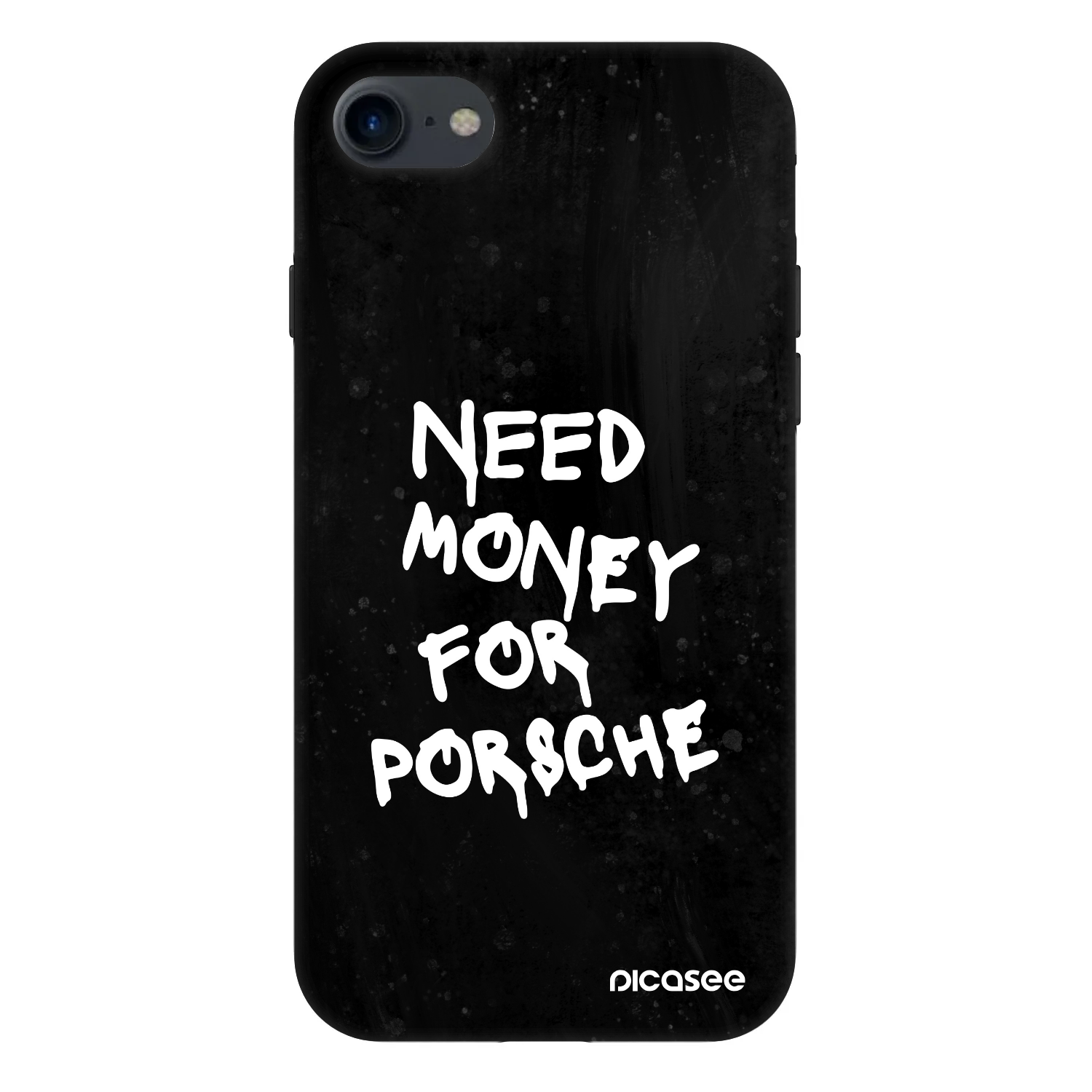 Picasee Fashion Case für Apple iPhone SE 2022 - Black Dollar