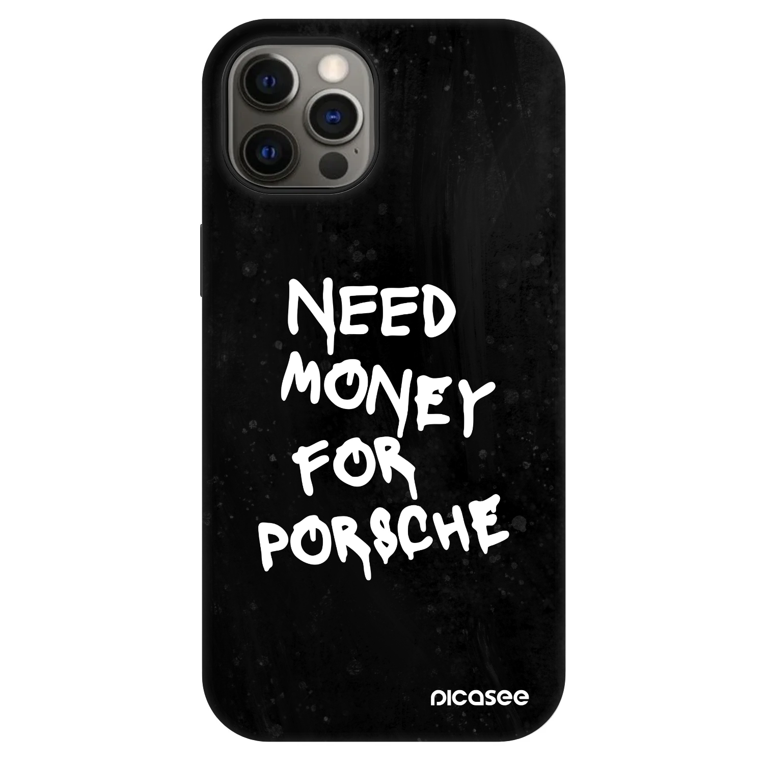 Picasee Fashion Case MagSafe für Apple iPhone 12 Pro - Black Dollar